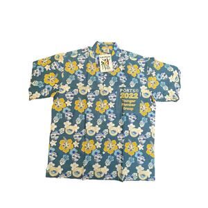 Rum Reggae Shirt Mens XL Short Sleeve Button COPRI